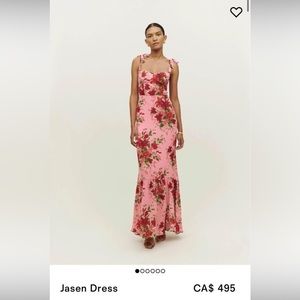 Reformation Jasen dress size 2 NWT